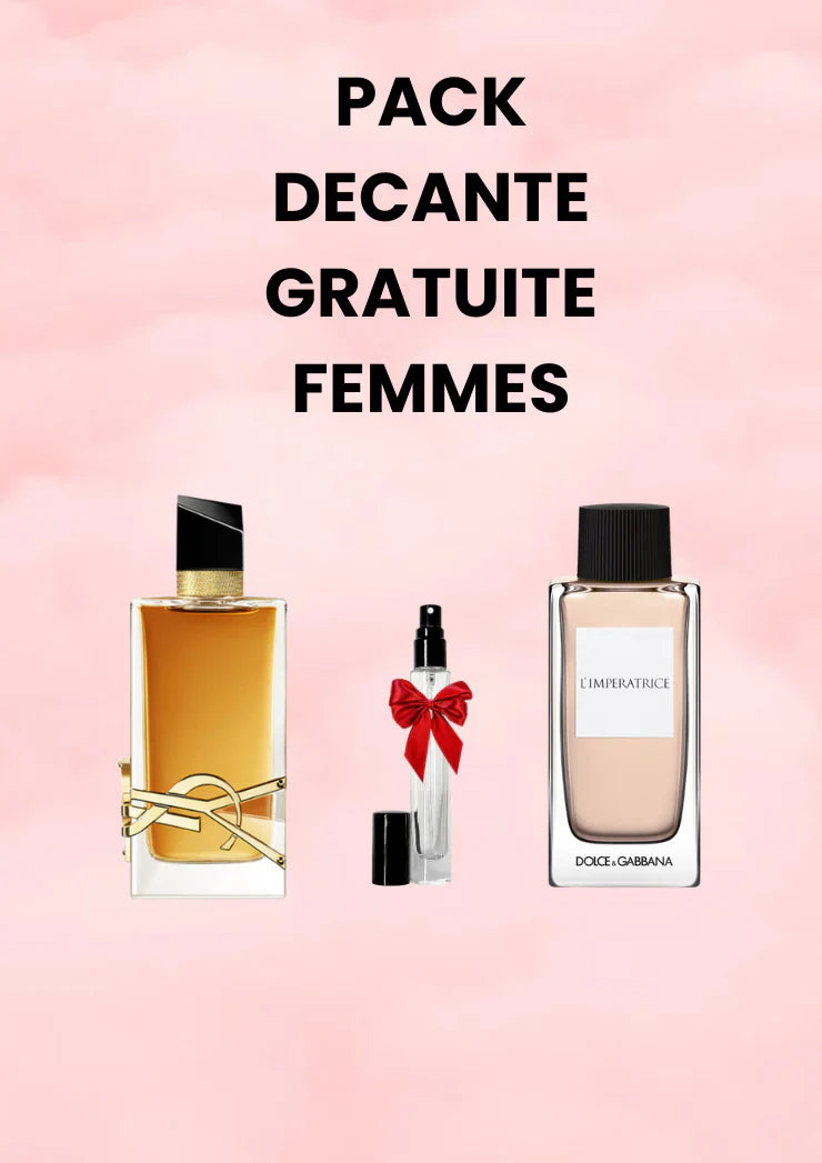 PACK DECANT GRATUIT FEMMES