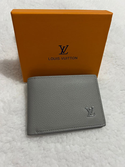 PORTE MONNAIE LV GRIS HOMMES
